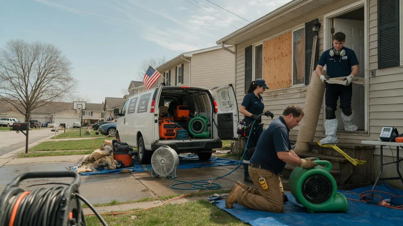 Water Damage Restoration in La Russell, MO near me